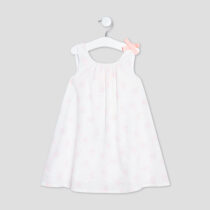 robe-trapeze-avec-noeuds-blanc-bebef-b-36165600105541001