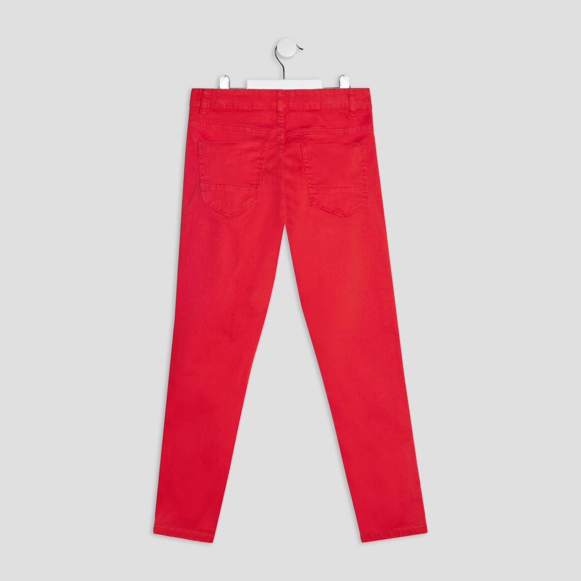 pantalon-slim-stretch-taille-ajustable-rouge-clair-garcon-b-36165600280991081