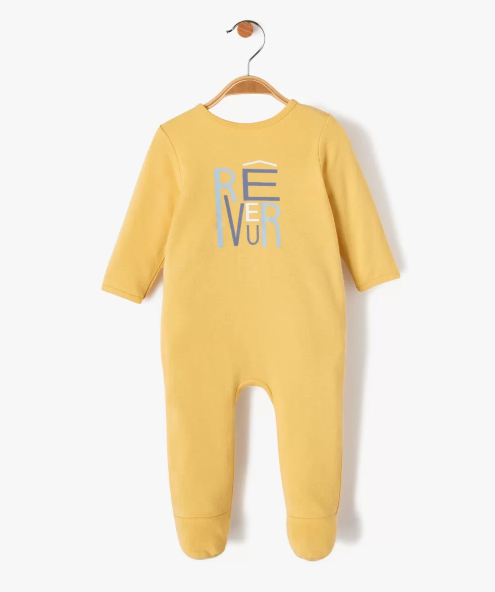 Pyjama bébé à pont-dos
