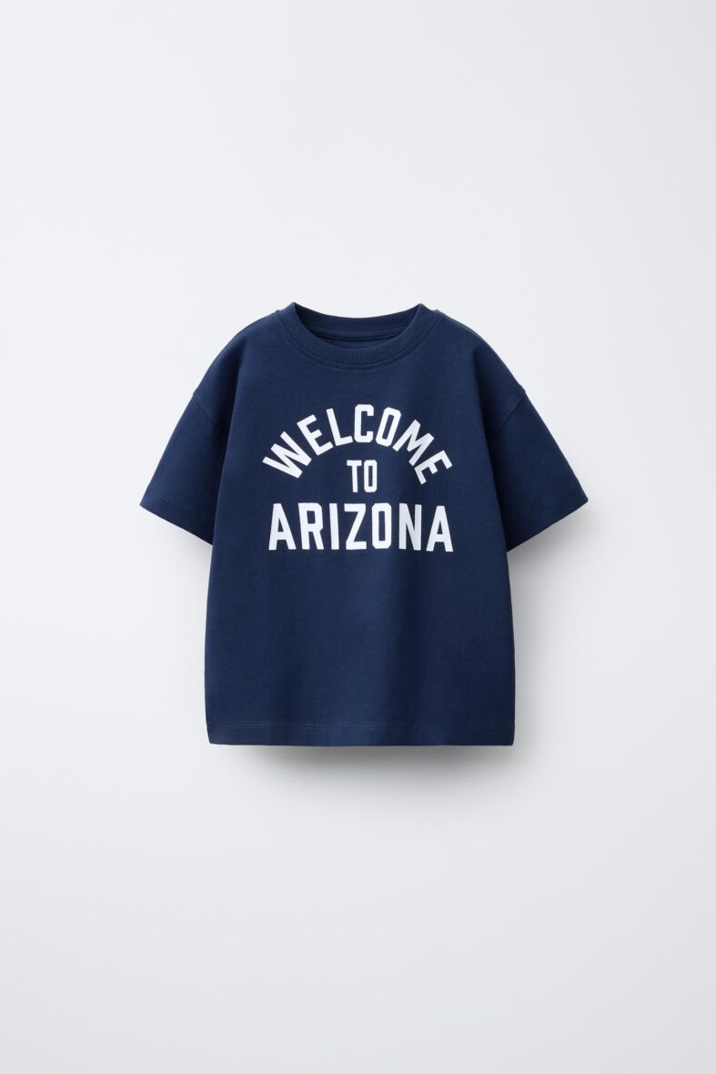 T-SHIRT IMPRIMÉ VARSITY