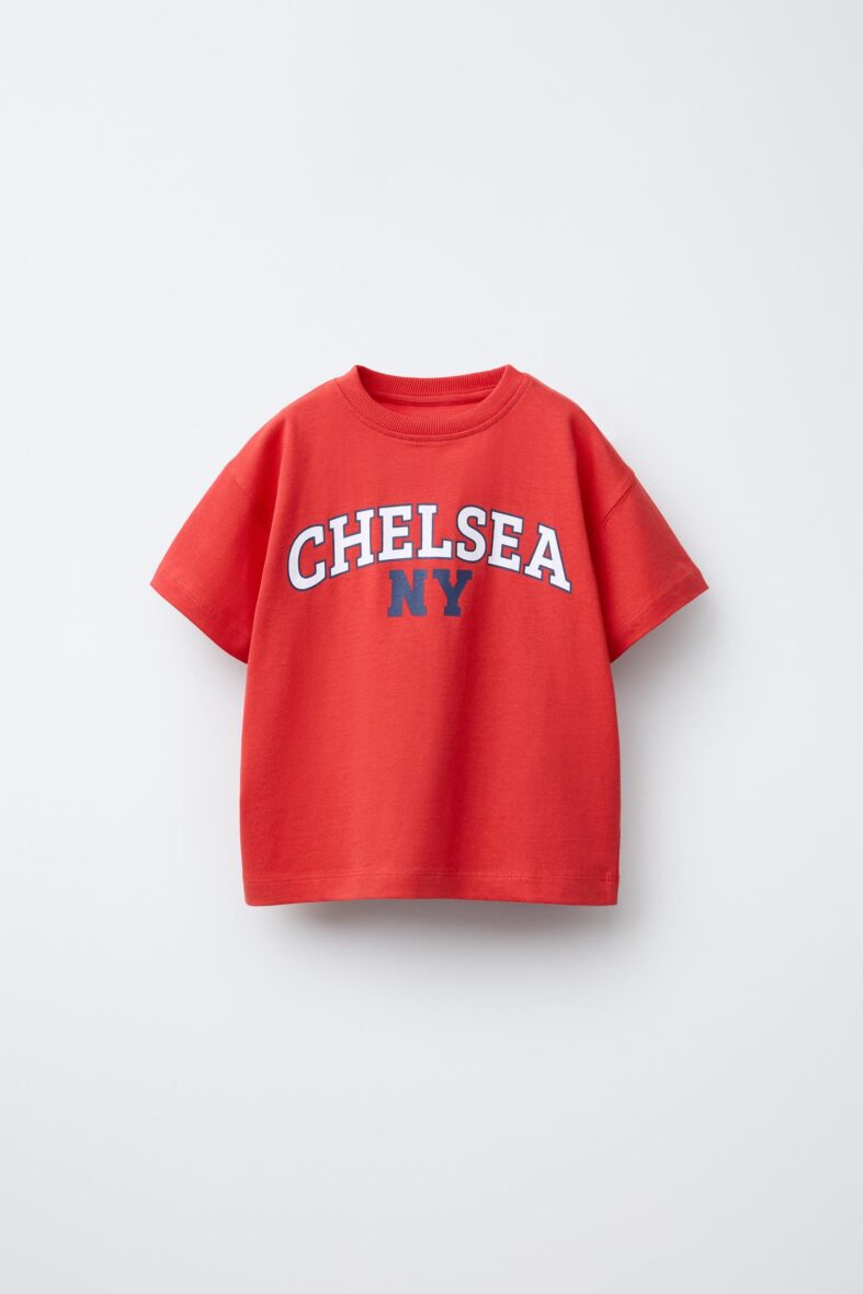 T-SHIRT IMPRIMÉ VARSITY