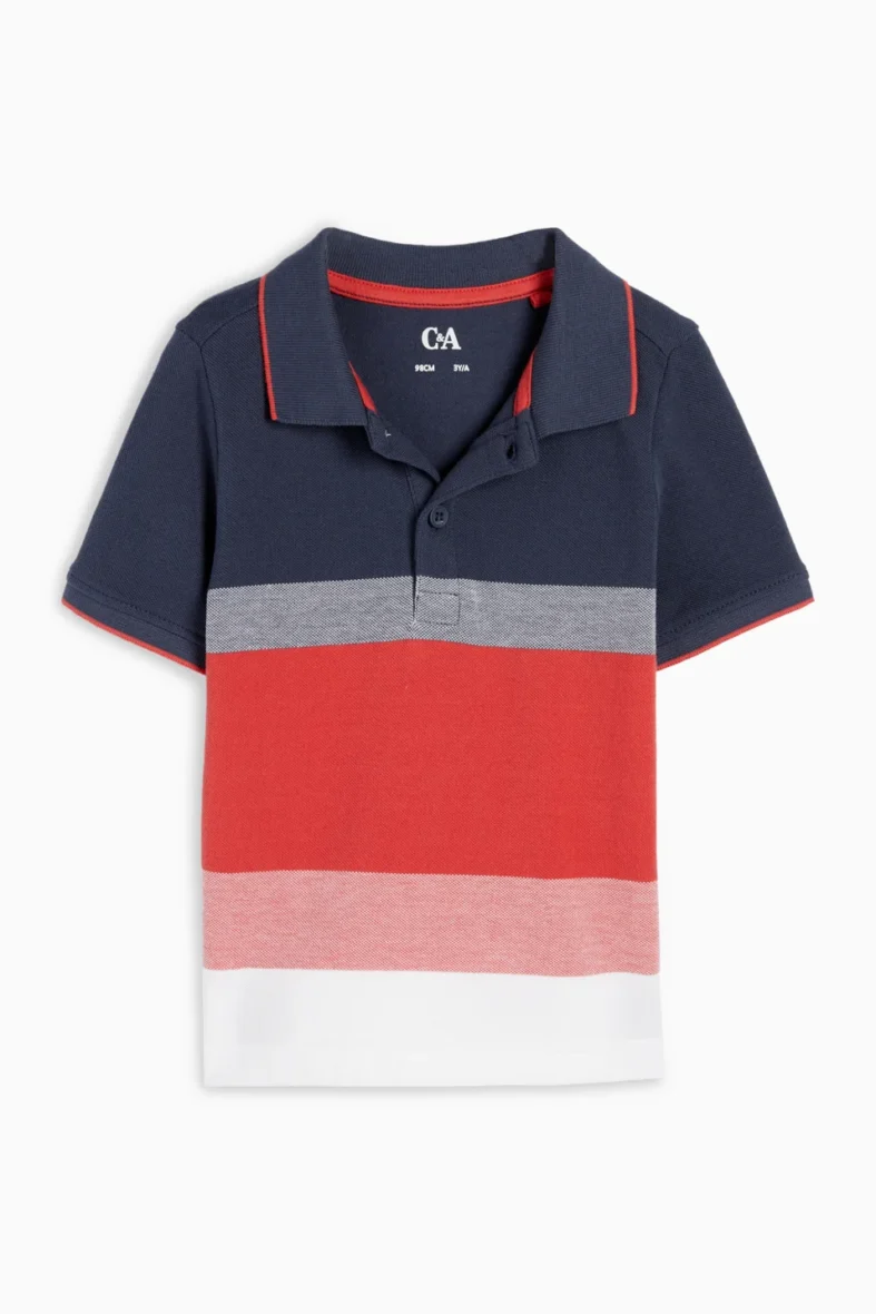Polo à rayures