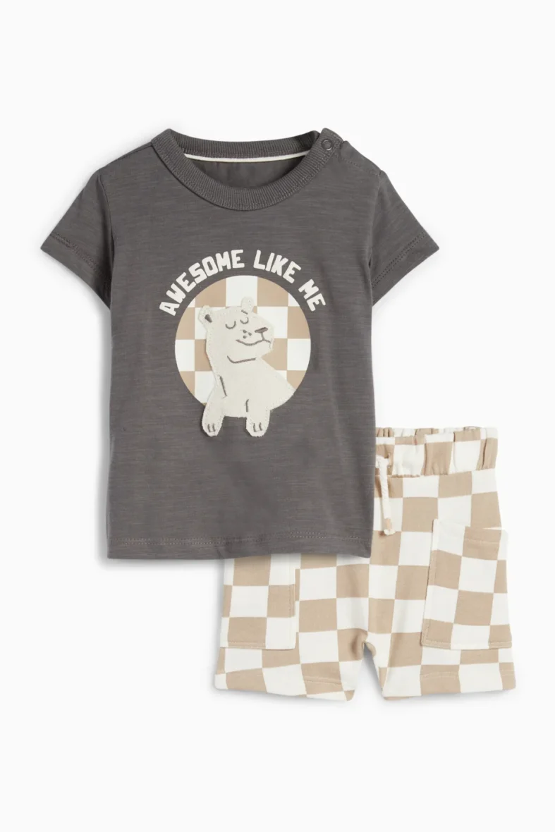 tenue pour bébé – 2 pièces