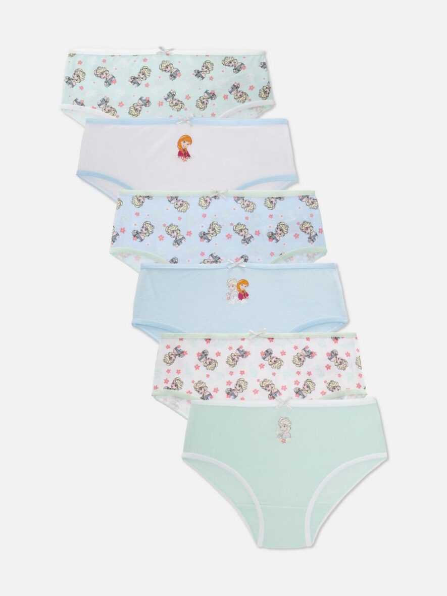 Lot de 6 culottes Disney La Reine des neiges
