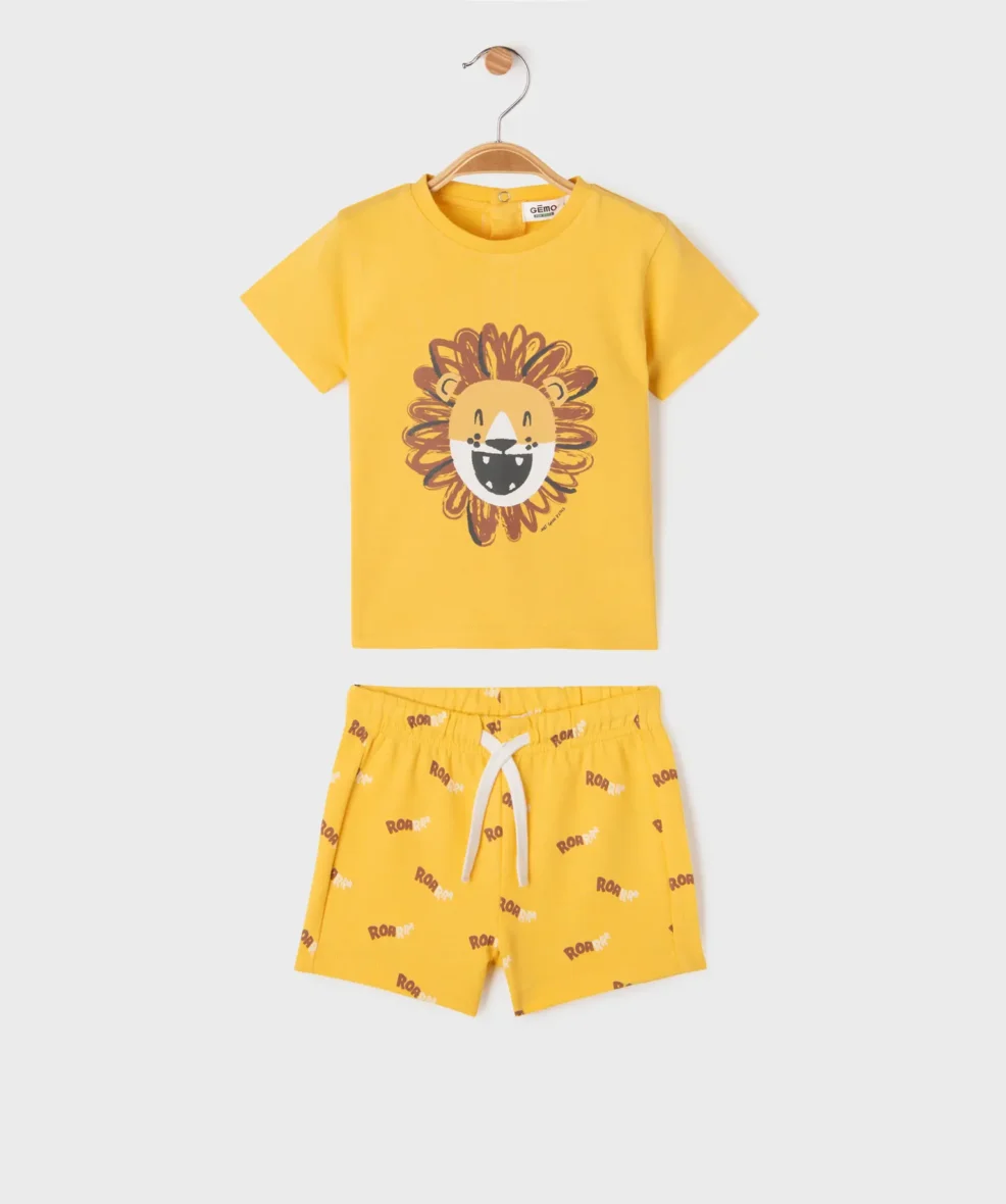 Ensemble 2 pièces à motifs