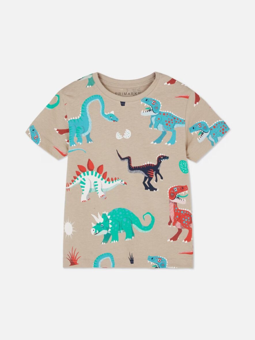 T-shirt à manches courtes et motifs