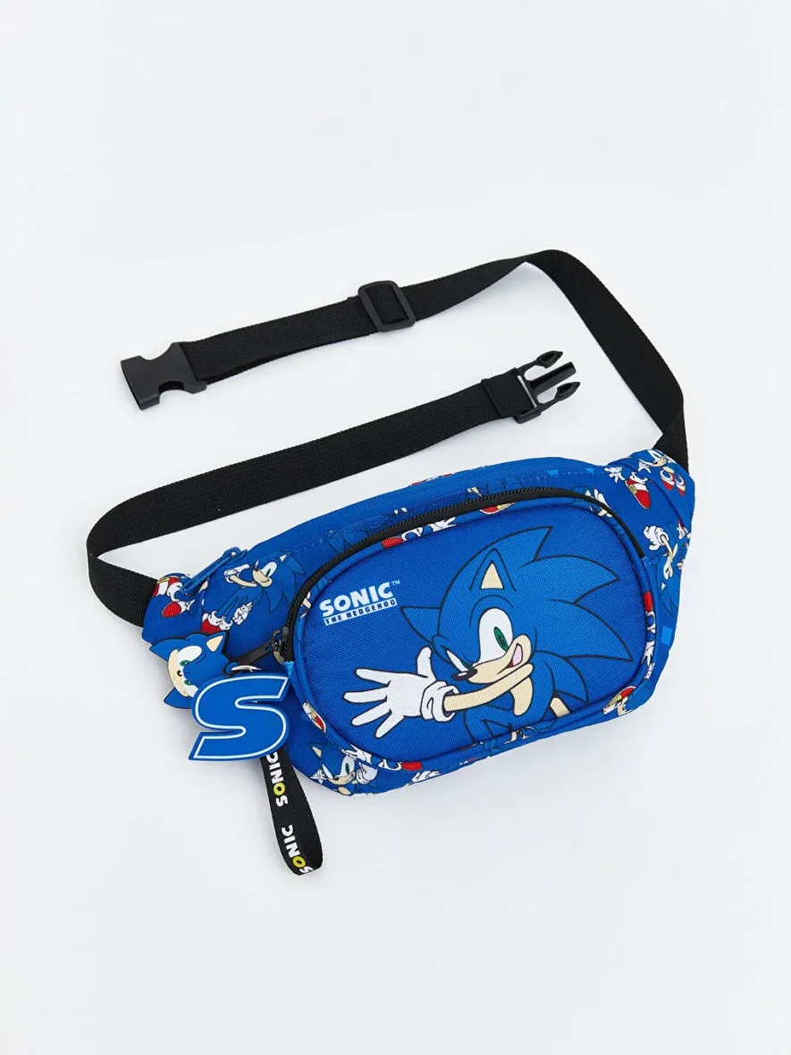 Sac Banane Garçon Imprimé Sonic