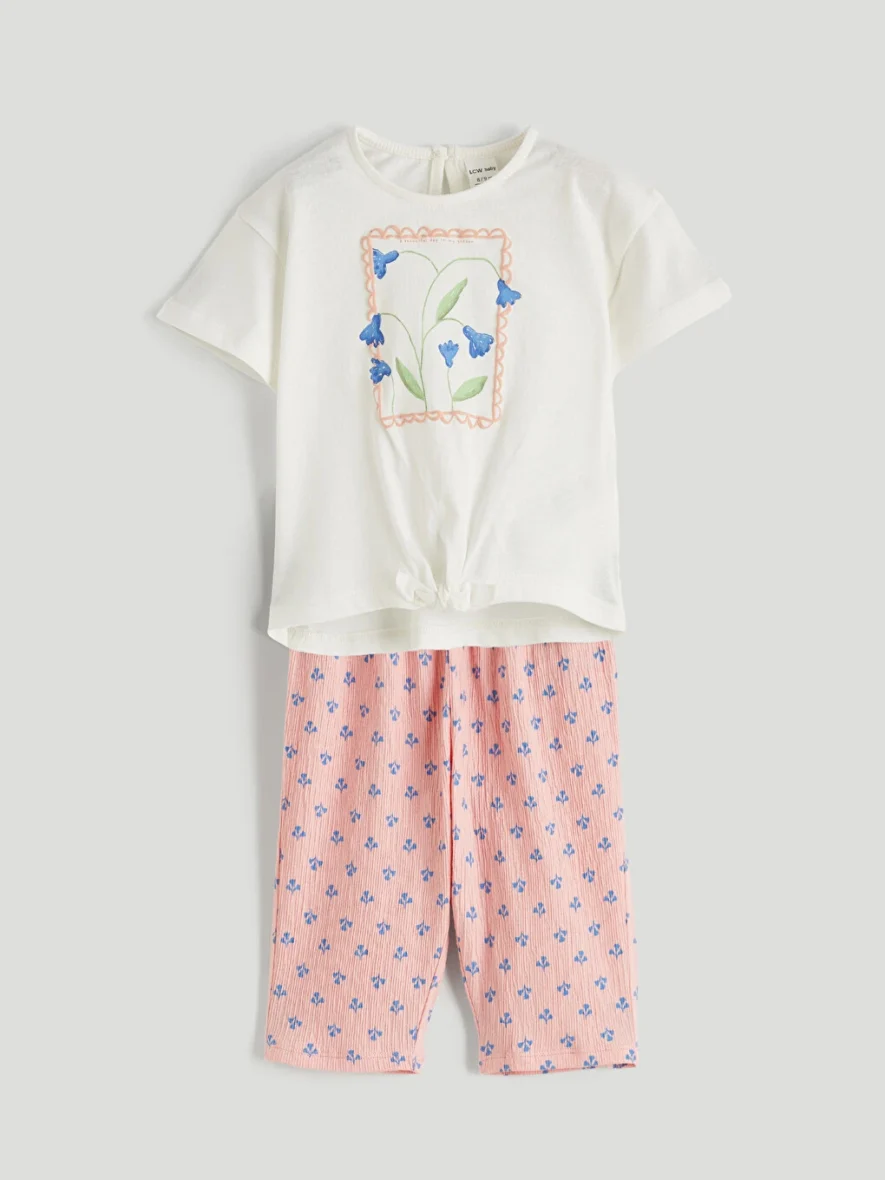 T-shirt Et Pantalon Floral