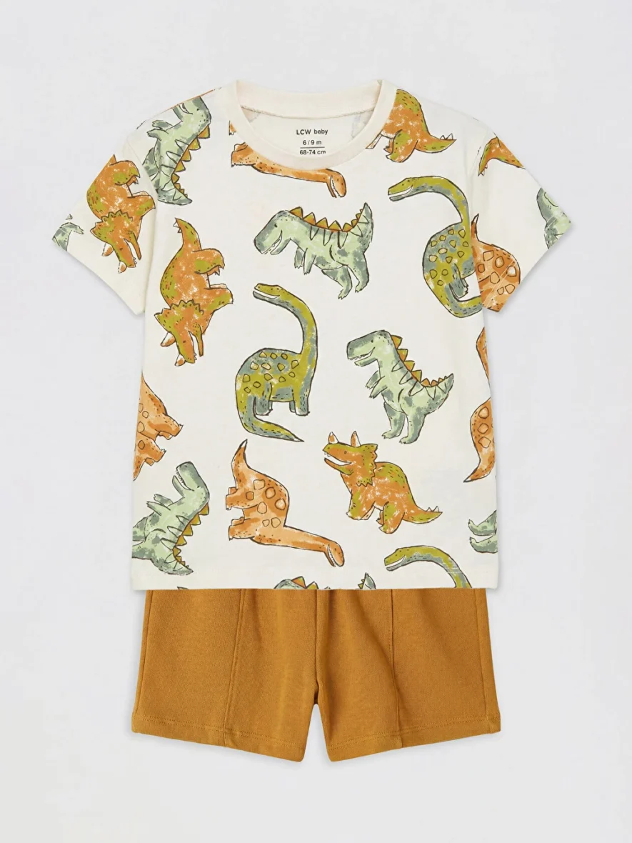 Ensemble Imprimé Dinosaure