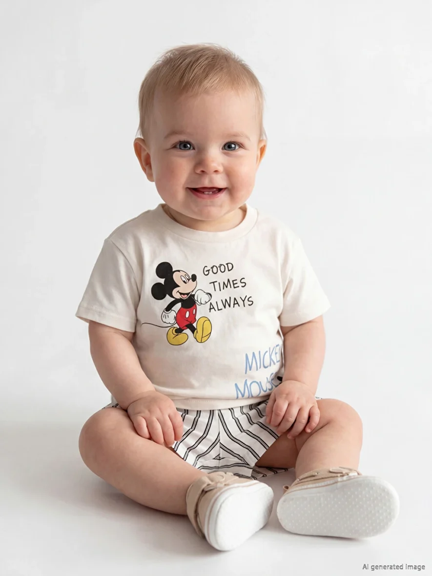 T-shirt Et Short Mickey Mouse