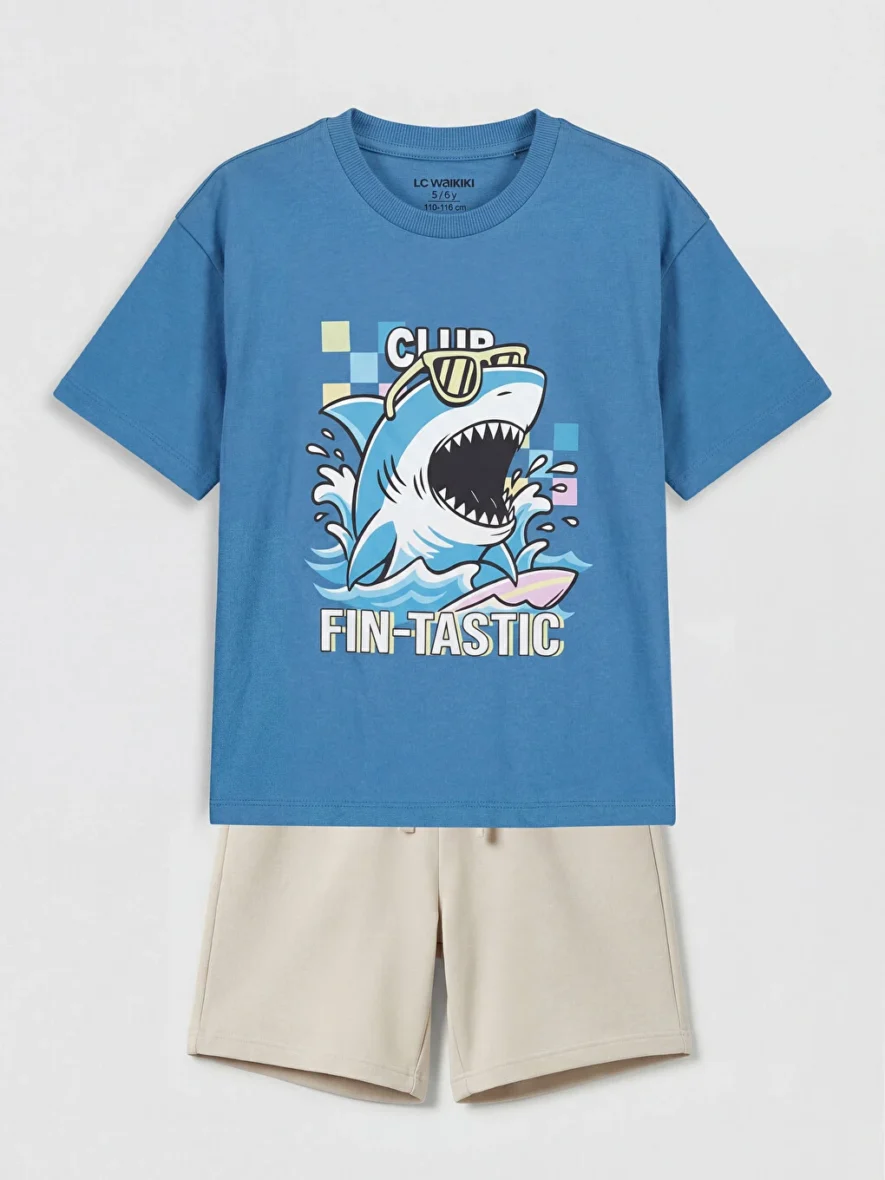 T-shirt Et Short Imprimés