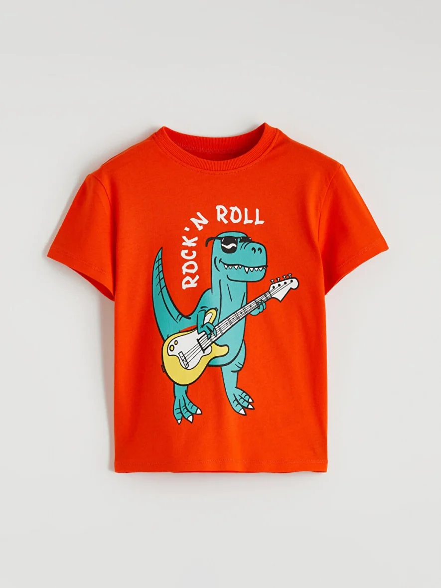 T-shirt  Imprimé À Col Rond