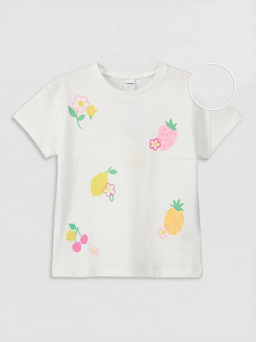 T-shirt À Col Rond