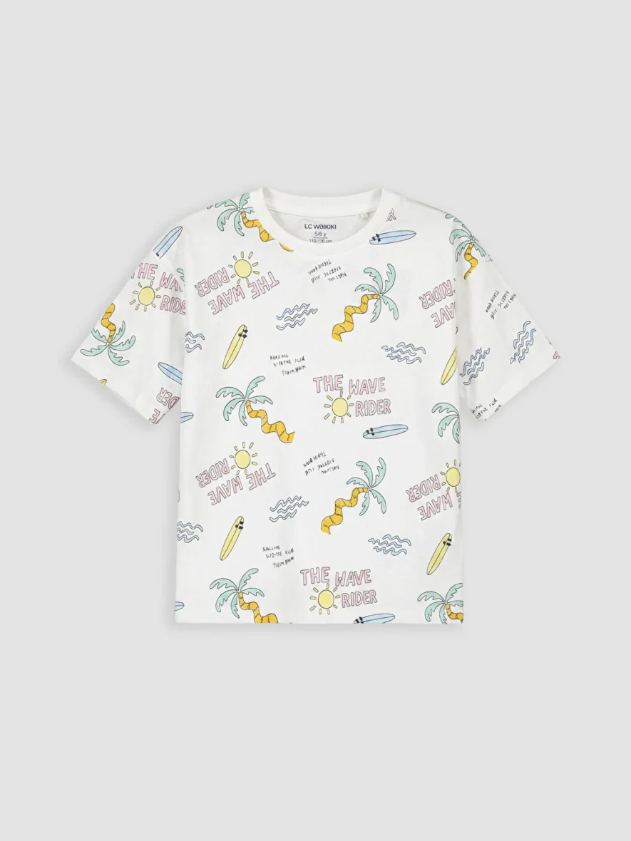T-shirt À Col Rond